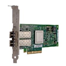 Qlogic Dual-port 8G HBA (with Optical Transceiver)